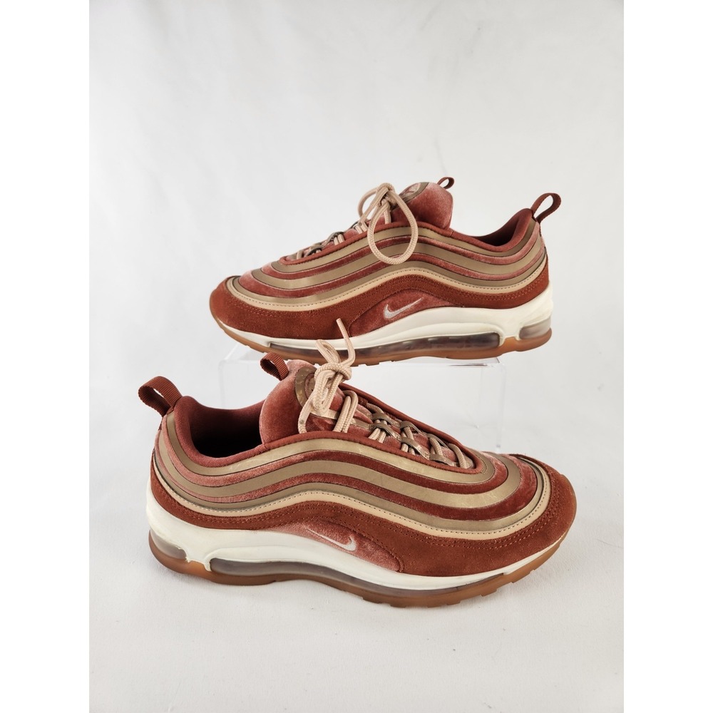 Nike Air Max 97 Womens Ultra 17 LX Dusty Peach Pink ish Sneakers Shoes SZ‎ 8.5
